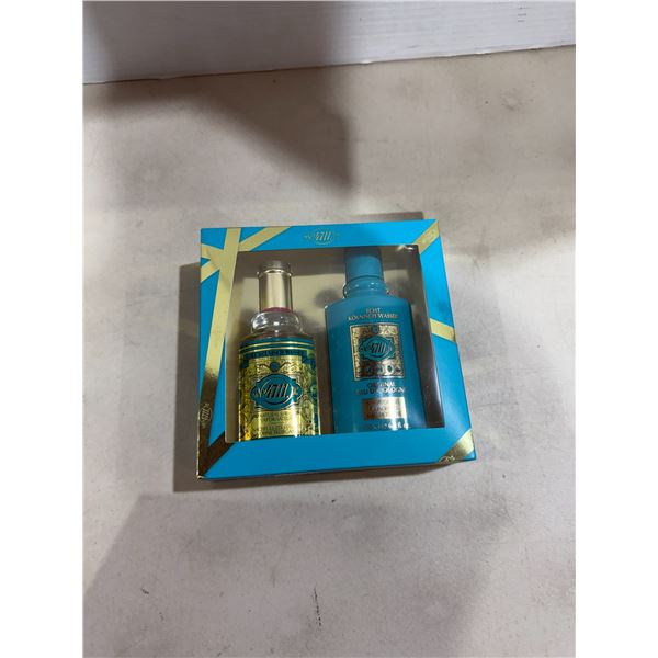 NO. 4711 cologne and spray.