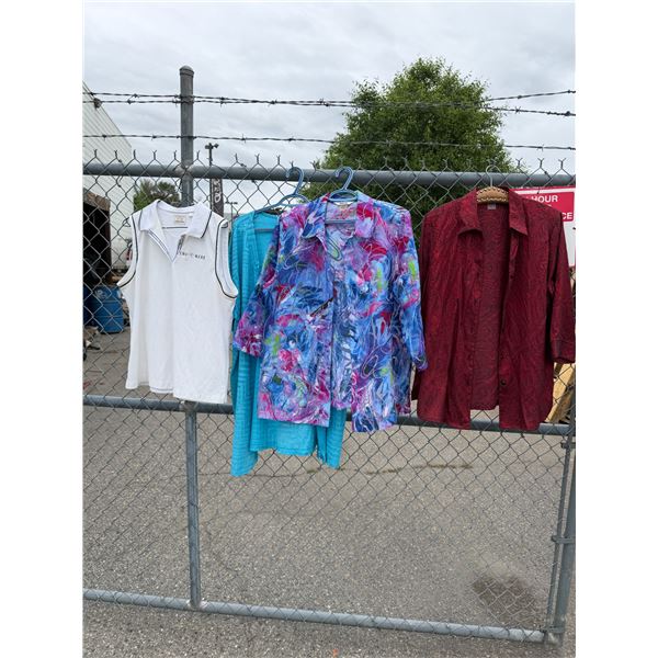 Assorted tops size 1416 etc.