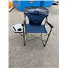 Image 2 : NWT folding camp chair with side table