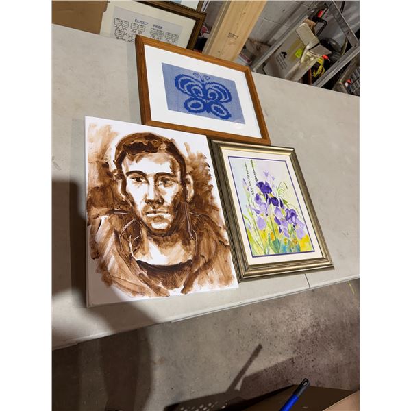3 piece of artwork