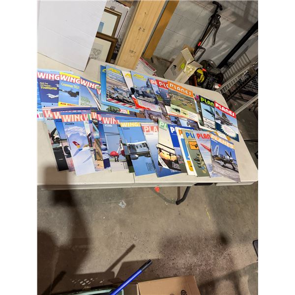 Planes, Wings, air international magazines