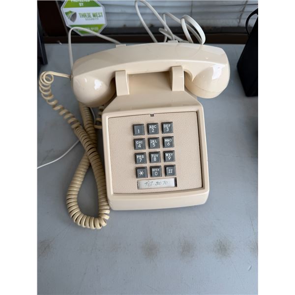 Push button phone