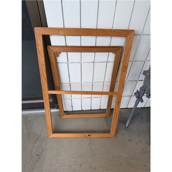 Wood frames