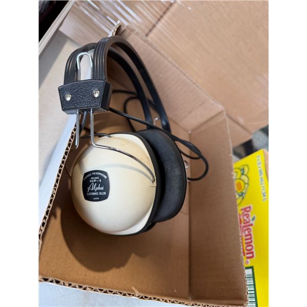 Stereo headphones model HP – one Alpha