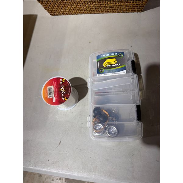 Fishing line and case