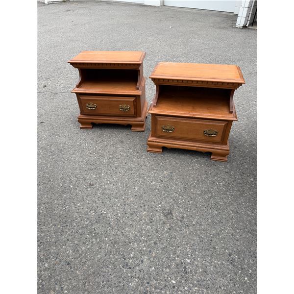 Roxton night stands 24" x 15" x 24" tall