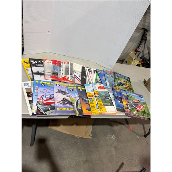 Royal air, force, yearbooks, and other magazine