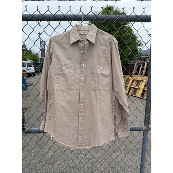 L. L. BEAN shirt size medium.