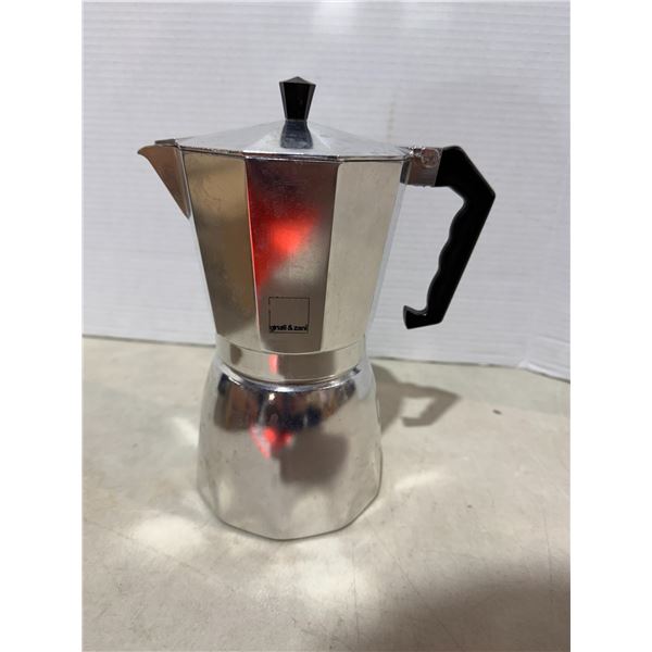 Gnali & Zani aluminum stovetop espresso maker