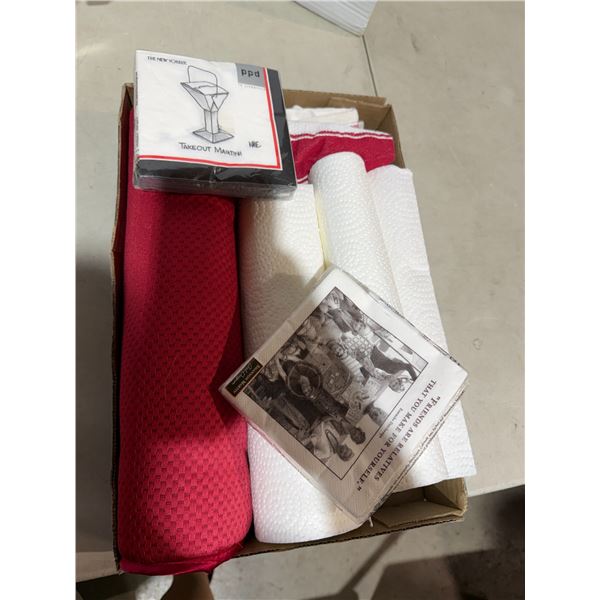 Paper towel towels, napkins, and tea towel