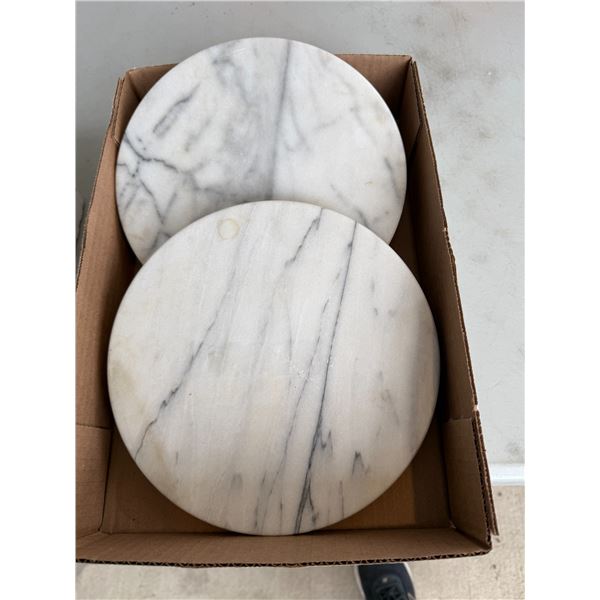 Marble cheese or cutting boards