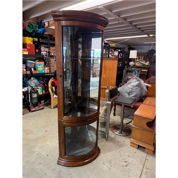 Beautiful glass curio cabinet