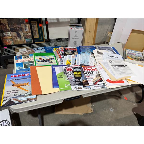Aircraft books and modeling