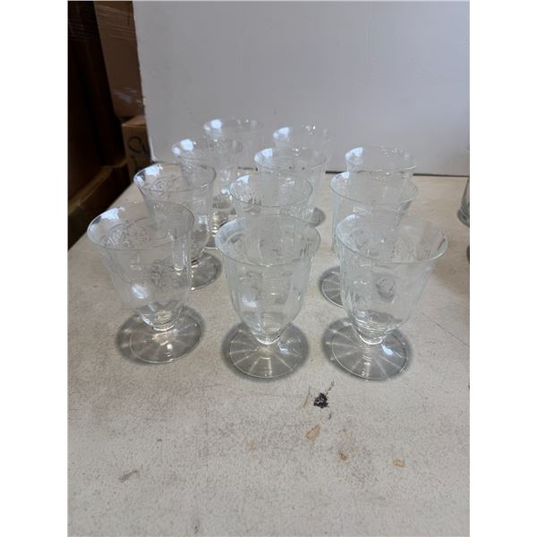 Etched glasses