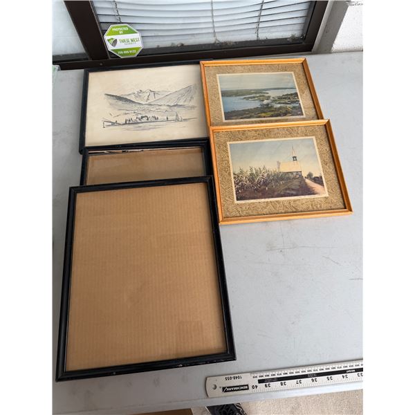 Frames and artwork
