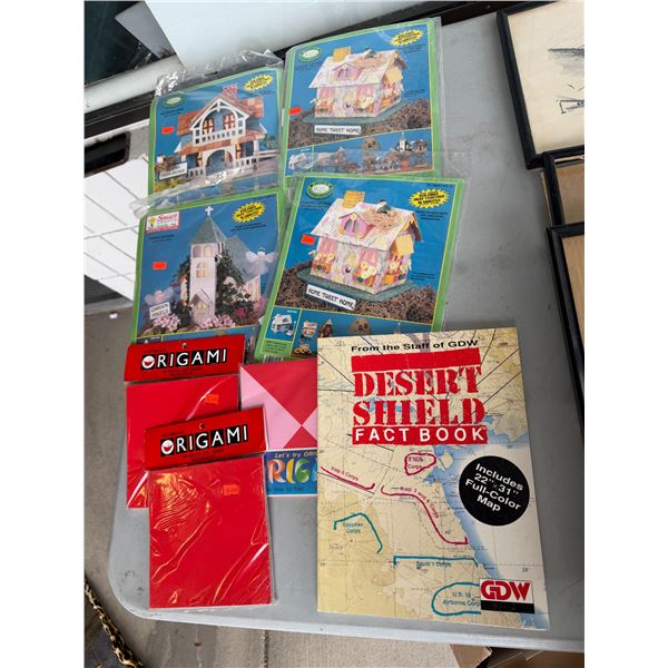 Crafting items and desert shield fact book