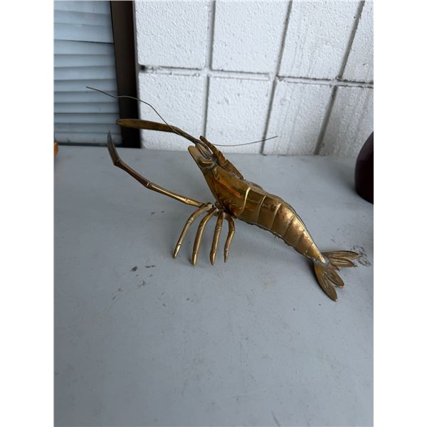 Brass lobster