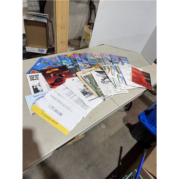 Fly past magazines and other aviation articles