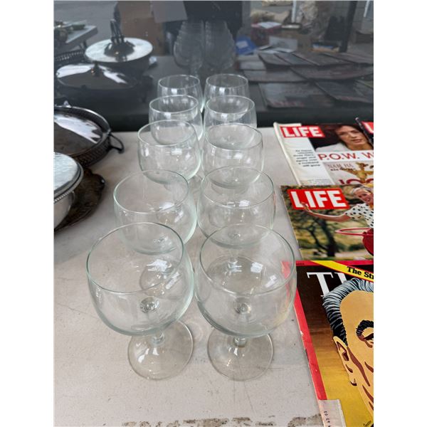Wine glasses
