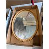 Image 1 : Wicker  framed mirror