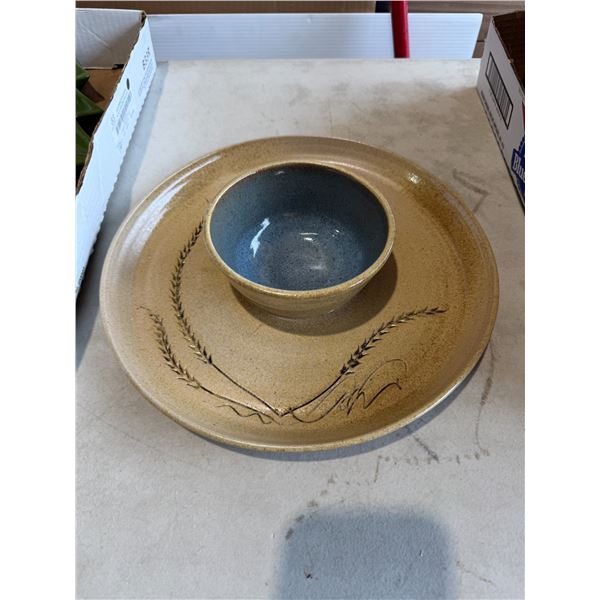 Signed  pottery