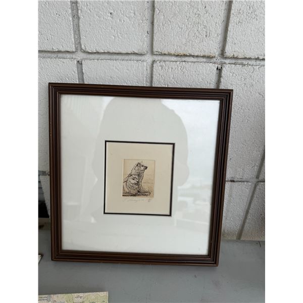 Numbered artwork 20th of 30