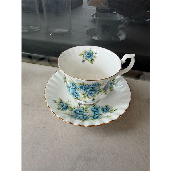Royal, Albert tea cup, and saucer