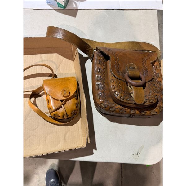 Leather purses