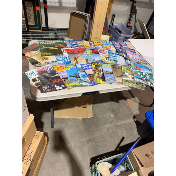 Flight, fly past, airshow, and other magazines
