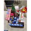 Image 1 : Juice boxes, and other food items