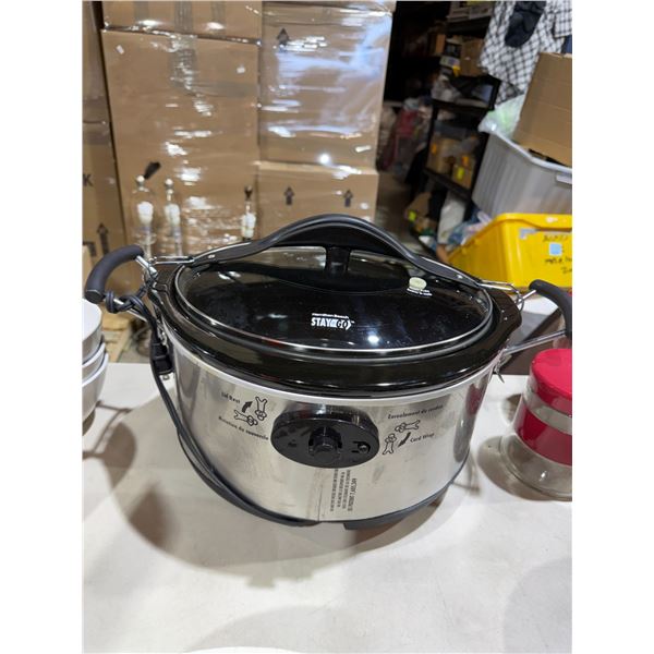 Hamelton Beach stay or go crockpot