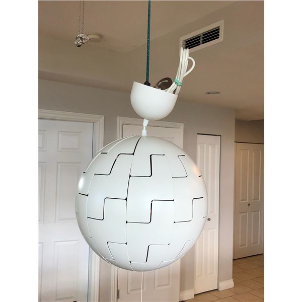 2014 IKEA death star ceiling light