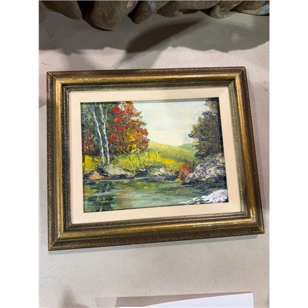 Signed Landscape painting