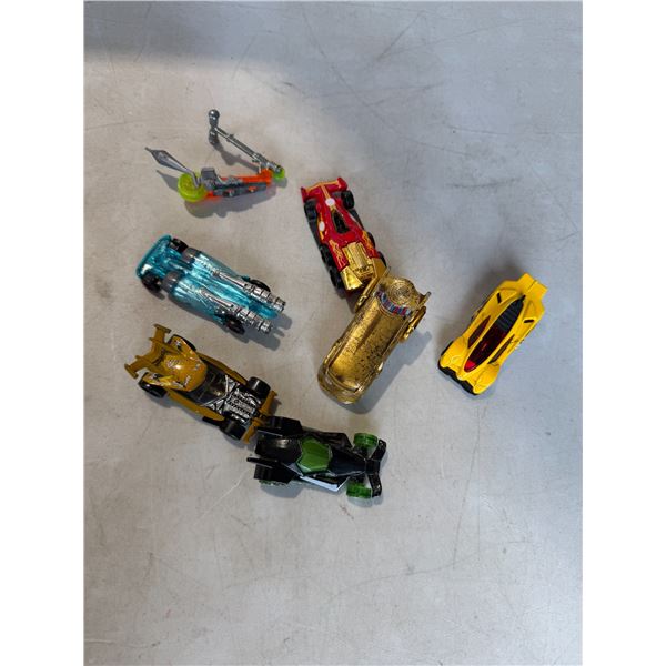 Assorted toy cars