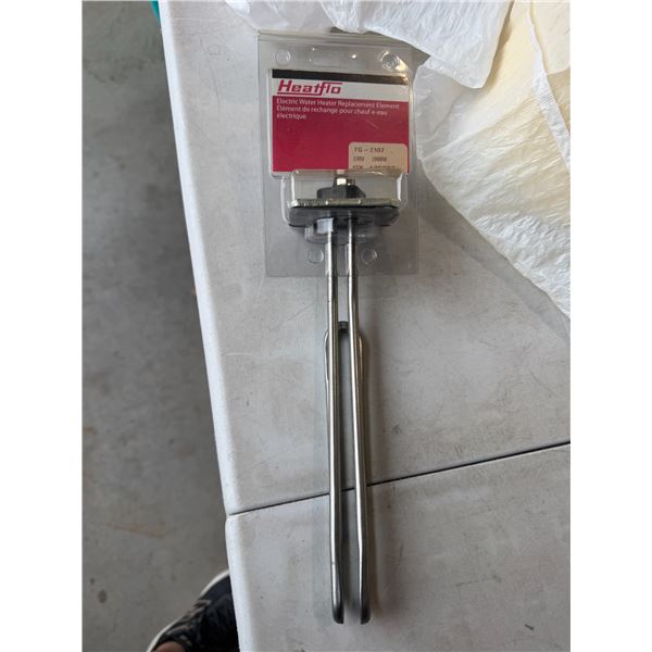 Electric water heater replacement element