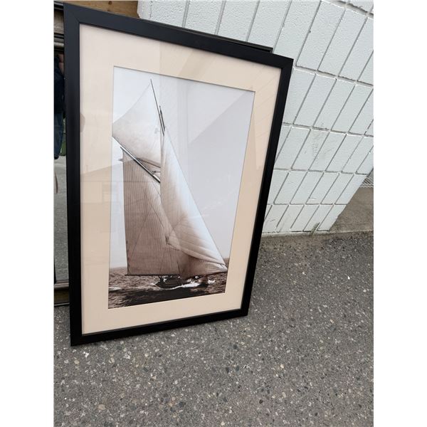 Ship wall hanging 26" x 38