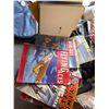Image 1 : Flying magazines and