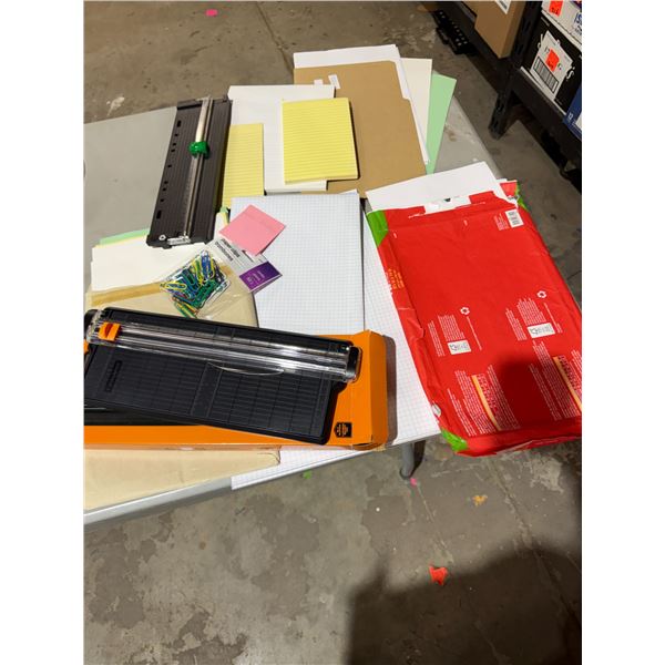 FISKARS cutter, WESTCOT cutter and stationary