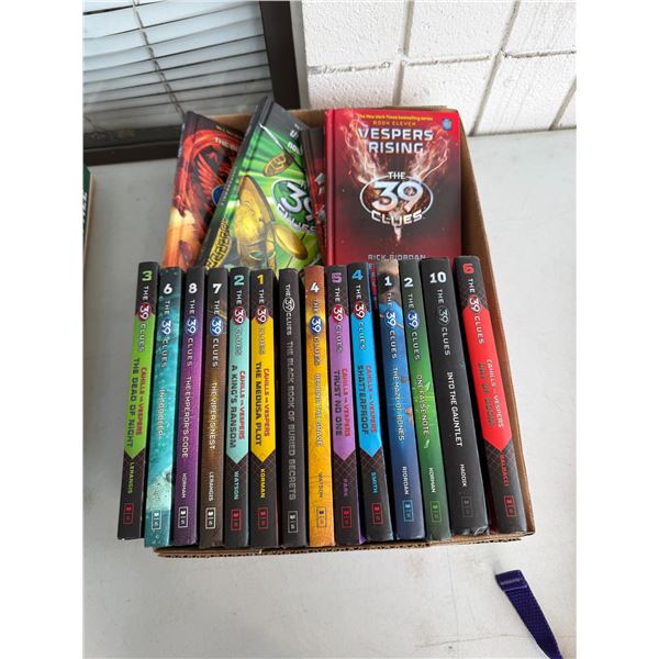 The 39 clues books