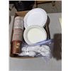 Image 1 : Disposable plates cutlery, cups