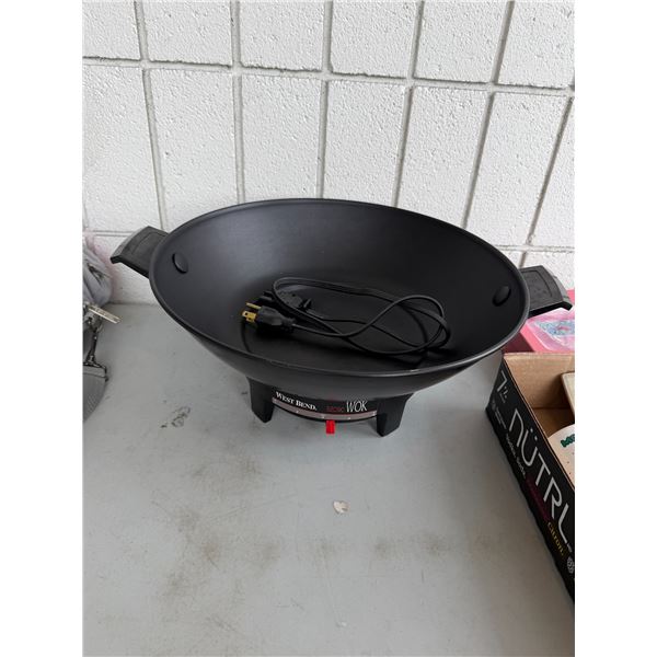 West Bend Electric wok
