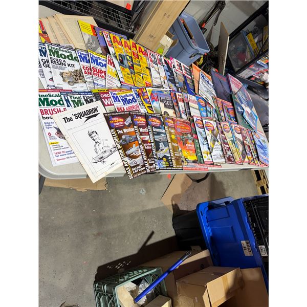 Scale, aviation, model magazines, Wings of change Boeuk, other magazines and other aviation books
