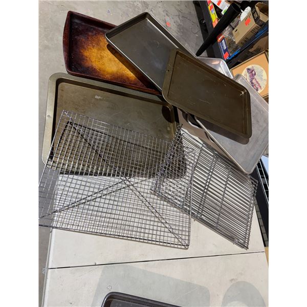 Baking sheets and cooling racks