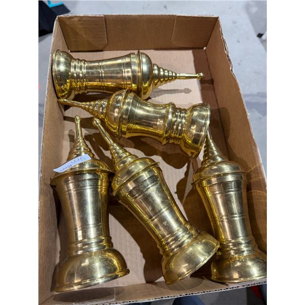 Brass urns