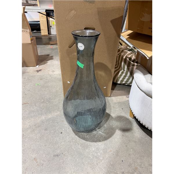 New tall glass vase