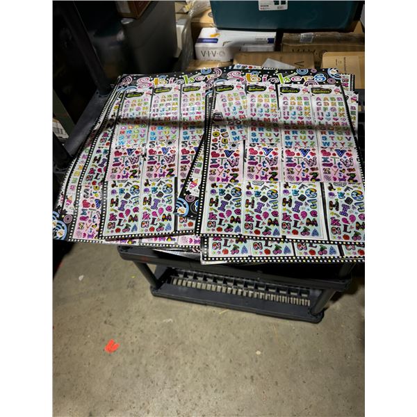 Sticker lot