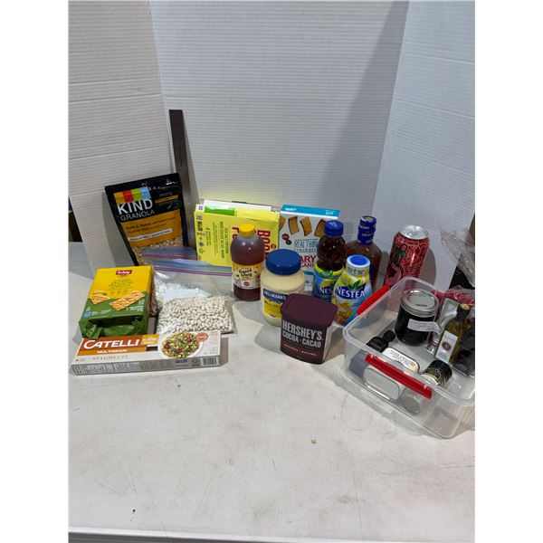 Assorted food