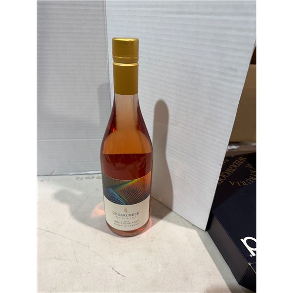 Cedar Creek ESTATE winery 2024 you know noir rosé must have valid ID