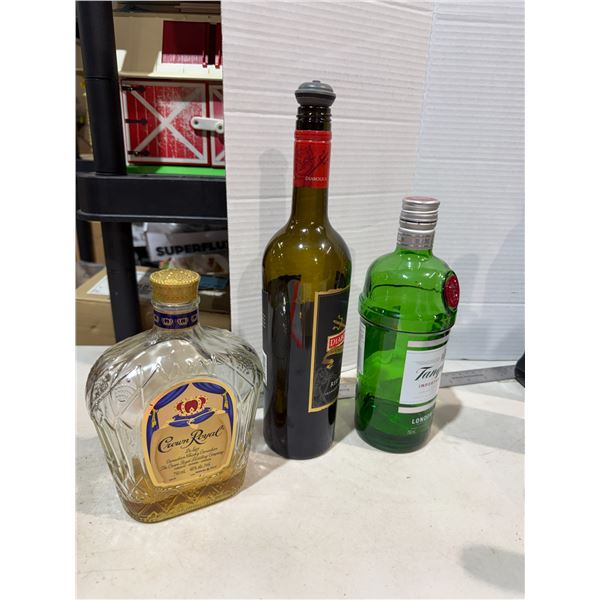 Bottles and contents must have valid ID