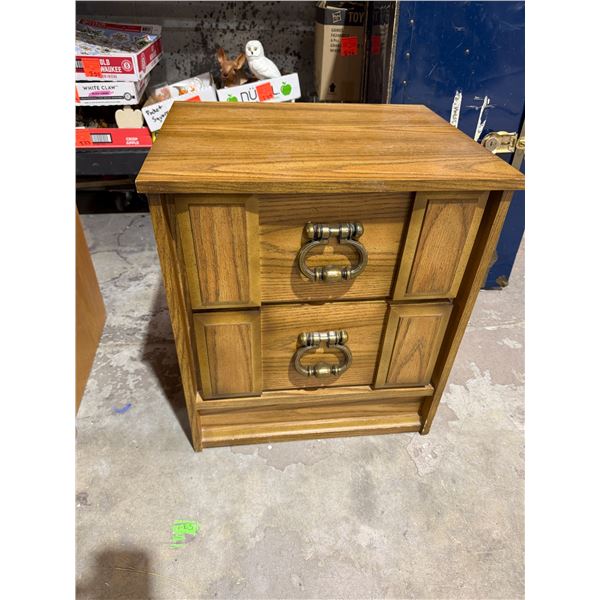 Nightstand 20 1/2" x 16 1/2" x 23" tall
